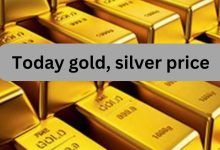 Today gold silver rate