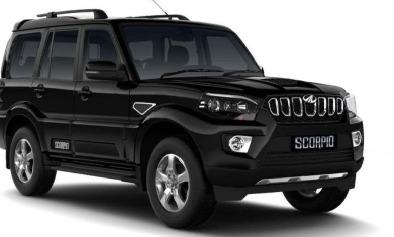 Mahindra Scorpio n black Edison