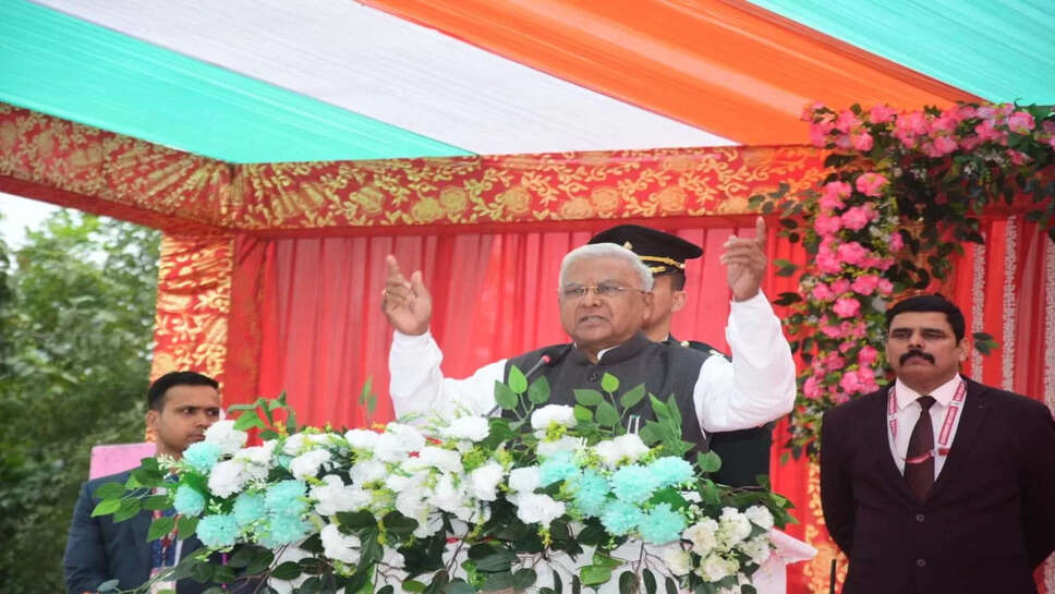 रतलाम / प्रदेश के महामहिम राज्यपाल मंगू भाई पटेल जिले के ग्राम लालाखेड़ा में विकसित भारत संकल्प यात्रा में हुए सम्मिलित और कहा प्रधानमंत्री नरेंद्र मोदी के नेतृत्व में हमारे देश का तेज गति से हो रहा है विकास