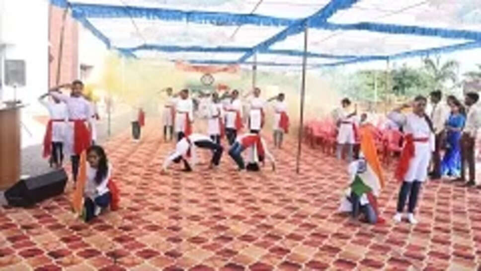 मध्यप्रदेश स्थापना दिवस उल्लासपूर्वक मनाया गया