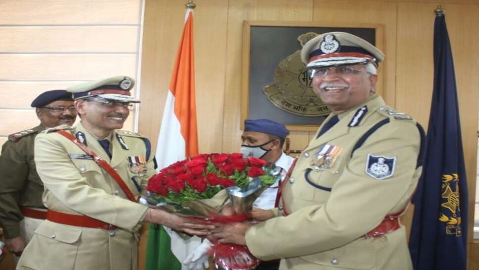 DGP MP : मध्य प्रदेश के नए पुलिस महानिदेशक सुधीर सक्&#x200d;सेना ने संभाला पदभार,रतलाम से रहा है गहरा नाता