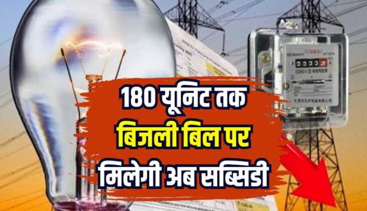 Electricity Subsidy Scheme: बिजली उपभोक्ताओं को मिली बड़ी सौगात, 180 यूनिट तक बिजली खर्च पर मिलेगी अब सब्सिडी