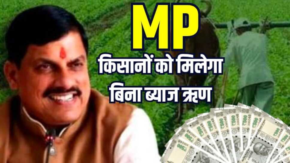 MP में किसानों की हो गई बल्ले- बल्ले, सरकार ने की बिना ब्याज ऋण देने की घोषणा
