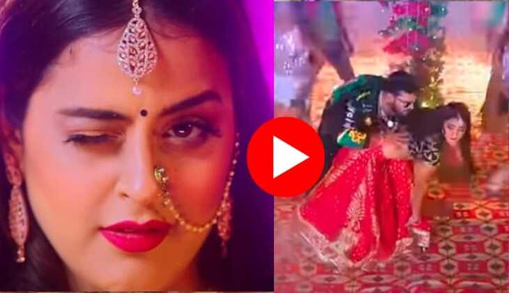 Khesari Anupama song:अनुपमा यादव के हसीना गाने ने बचाया धमाल, देखें वीडियो