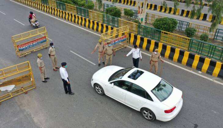 Lockdown violation/ 4 पहिया वाहन एवं लॉक डाउन का उल्लंघन करने वालो के विरुद्ध पुलिस ने कार्यवाही