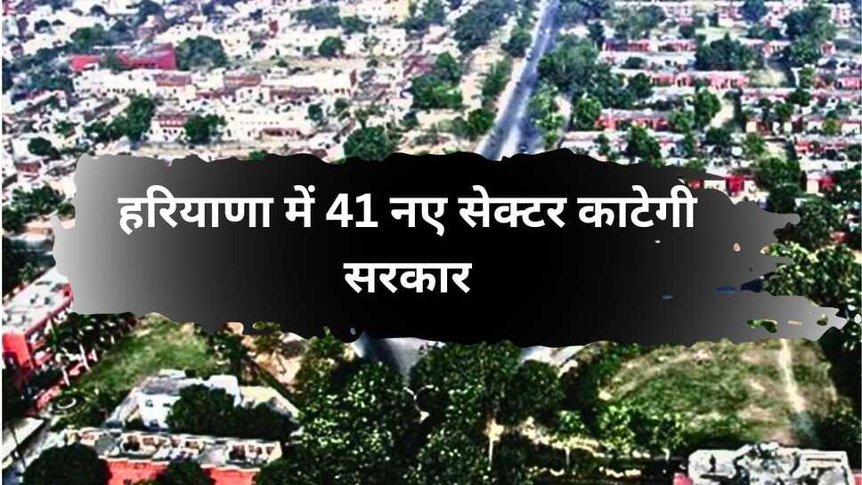हरियाणा में 41 नए सेक्टर काटेगी सरकार, जमीन का हो चुका अ​धिग्रहण
