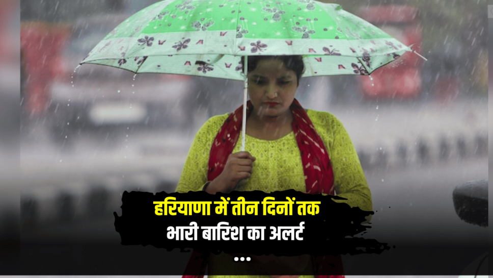 WEATHER UPDATE: हरियाणा में बदला मौसम का मिजाज, तीन दिनों तक होगी बारिश, देखें नया अपडेट