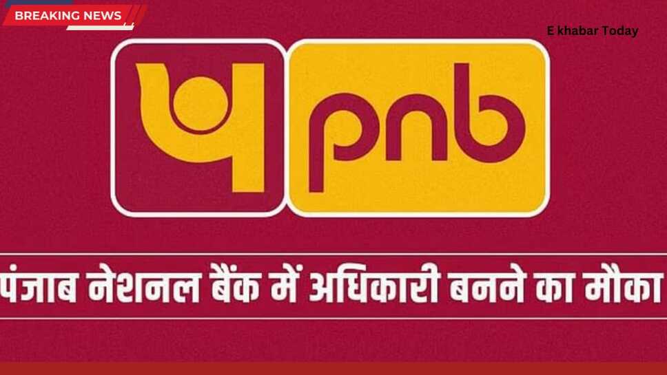 पंजाब नेशनल बैंक में स्पेशलिस्ट ऑफिसर के पदों पर बम्फर भर्ती,जल्दी करे ऑनलाइन आवेदन