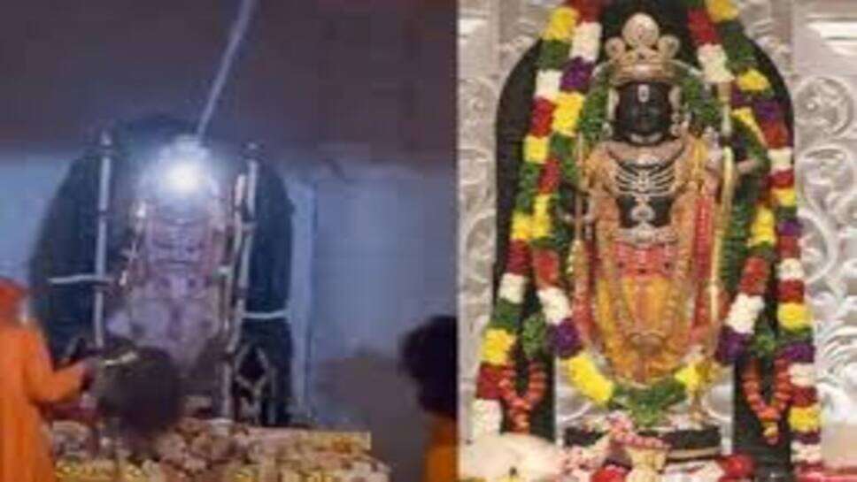 Ayodhya : 500 साल के बाद अपने 'घर' में विराजे राम, अलौकिक और अद्भुत हुआ रामलला का सूर्यतिलक