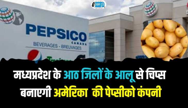 मध्यप्रदेश के आठ जिलों के आलू से चिप्स बनाएगी अमेरिका की पेप्सीको कंपनी