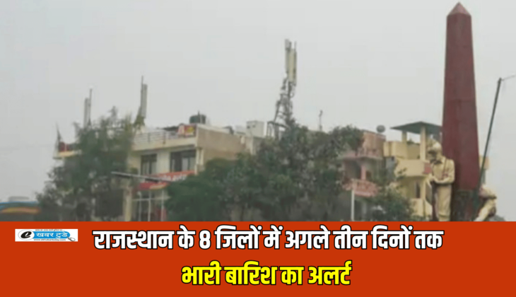 Rajasthan Rain Alert: राजस्थान वाले हो जाएँ कड़ाके की ठंढ के लिए तैयार, आज से 8 जिलों में अगले तीन दिनों तक तगड़ी बारिश के आसार