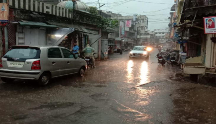 रतलाम/ प्रदेश में पांच मौसम प्रणालियाें का जोर,झमाझम बारिश का दौर जारी ,आने वाले 24 घंटे रतलाम समेत कई जिलों पर भारी