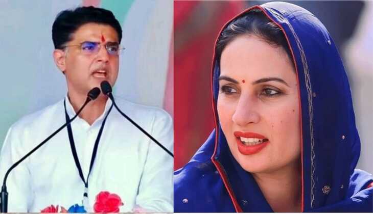 एक बार फिर सु​र्खियों में लेडी सरपंच नैना झोरड़, अब सचिन पायलट को लेकर सामने आई