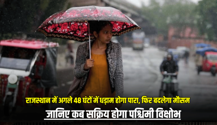 Rajasthan Weather Update: राजस्थान में अगले 48 घंटों में धड़ाम होगा पारा, फिर बदलेगा मौसम; जानिए कब सक्रिय होगा पश्चिमी विक्षोभ