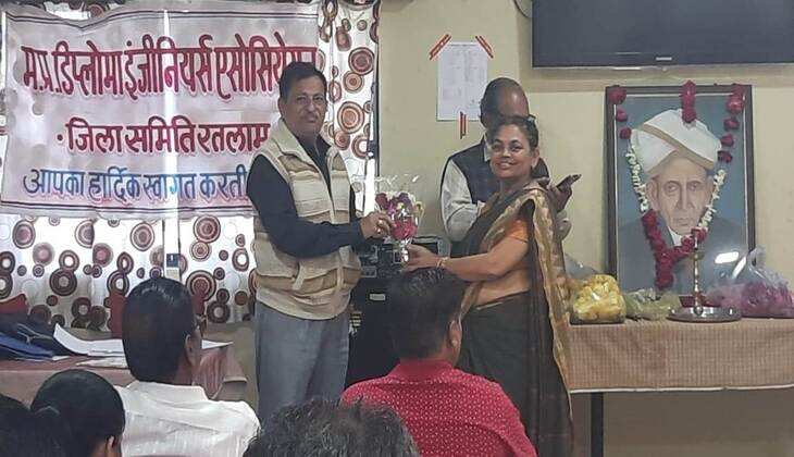 डिप्लोमा इजीनियर एसोसिएशन के चुनाव सम्पन्न,श्रीमती सोनटक्के और जैन दोबारा निर्विरोध अध्यक्ष और सचिव बने