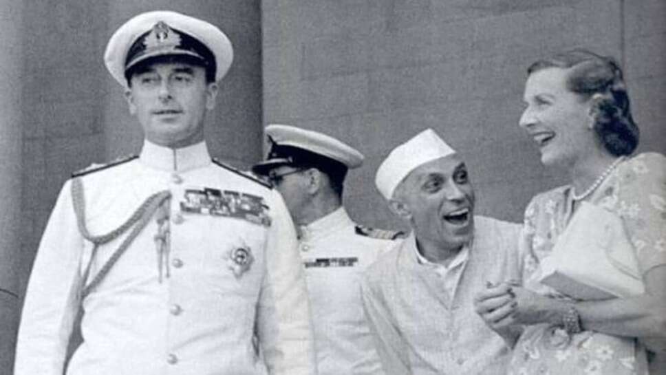 Architect of Partition Lord Mountbatten with Gift to Pt. Nehru and Jinnah to rule over the dead body of 'Hindustan'