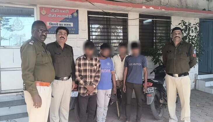 रतलाम / चोर दाल मिल से चना चुरा कर भागने की कर रहे थे कोशिश, पुलिस ने रात्रि गश्त के दौरान गिरोह को पकड़ा