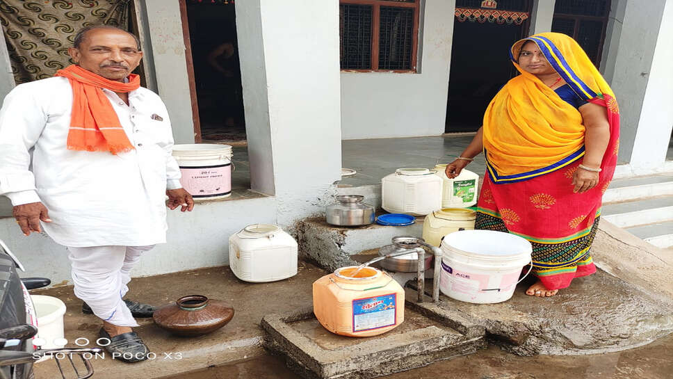 Nal Jal Scheme : 40 लाख की लागत से बनी  नल जल योजना, जल जीवन मिशन से तीतरी के हर एक घर में नल से पंहुचा जल