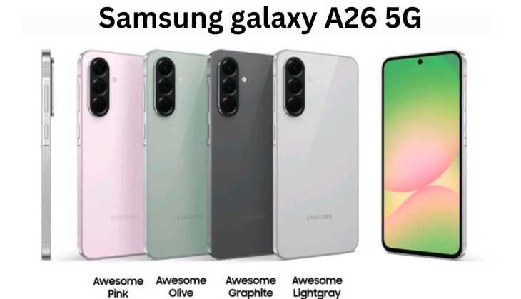 भारत में लांच हुआ Samsung Galaxy A26 5G, लंबी बैटरी, कीमत 25 हजार से भी कम