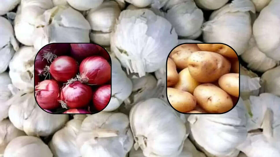  potato and garlic