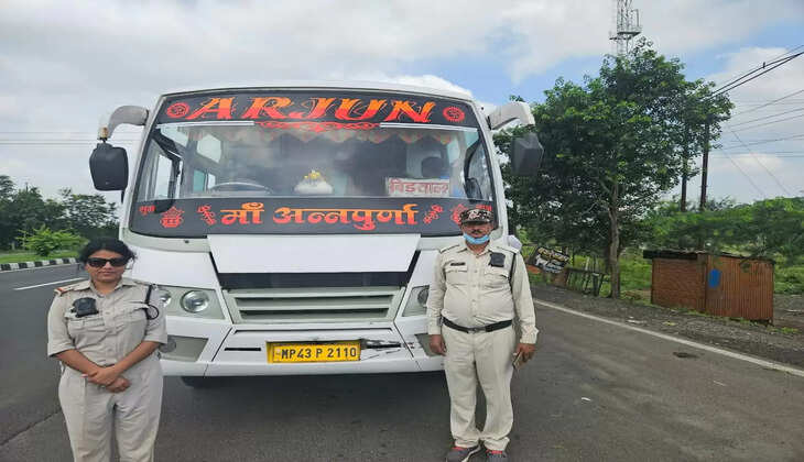  वाहनों की सघन जांच