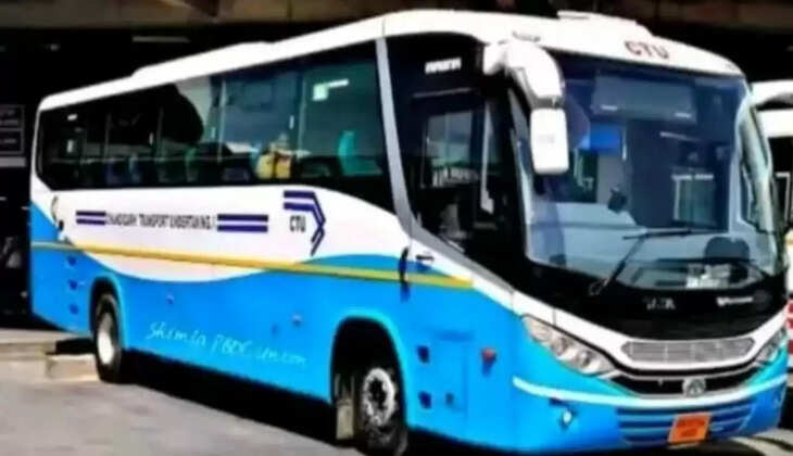 Hisar tu Chandigarh bus