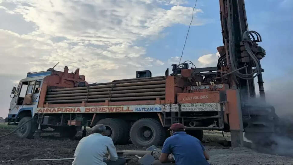 बोरवेल खनन पर लगा प्रतिबंध 