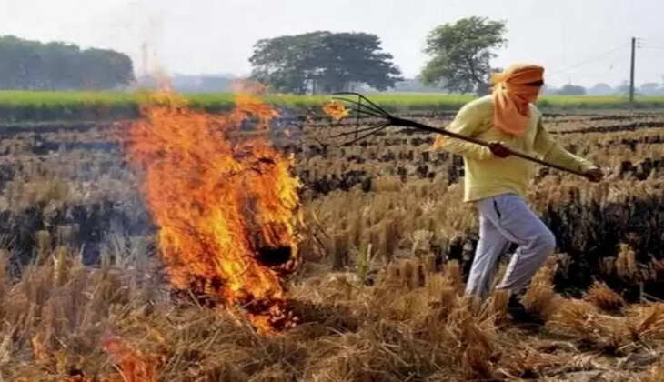 नरवाई जलाने वाले किसानो पर 25 सौ से 15 हजार रूपए तक के भारी अर्थदंड का है प्रावधान
