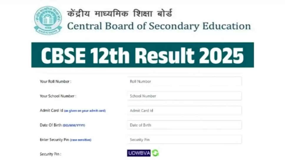 CBSE board 12th result