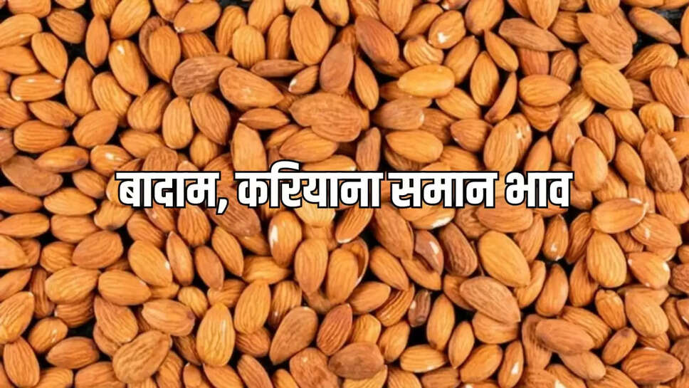 बादाम हुआ आयात