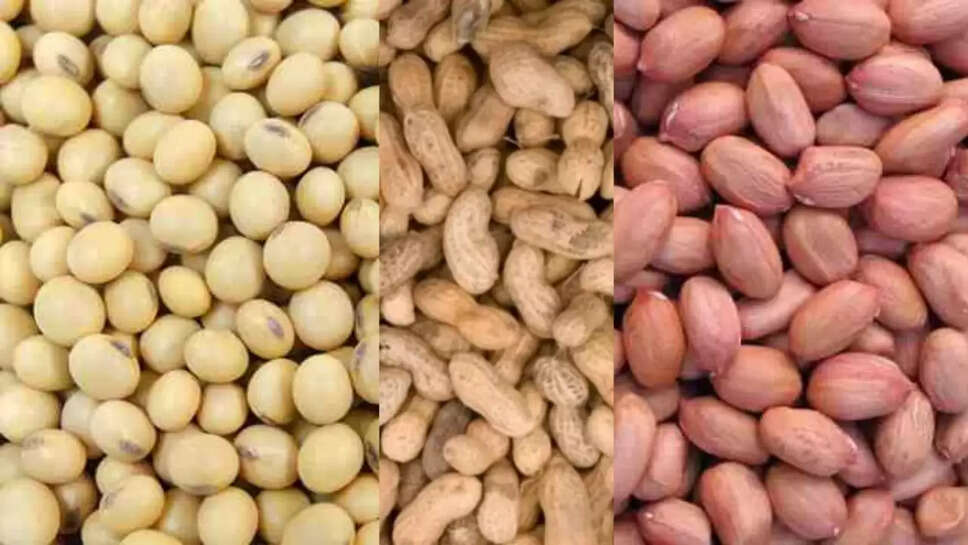 सोयाबीन, मूंगफली