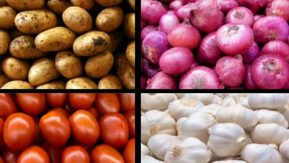 garlic and onion increased potato stable 