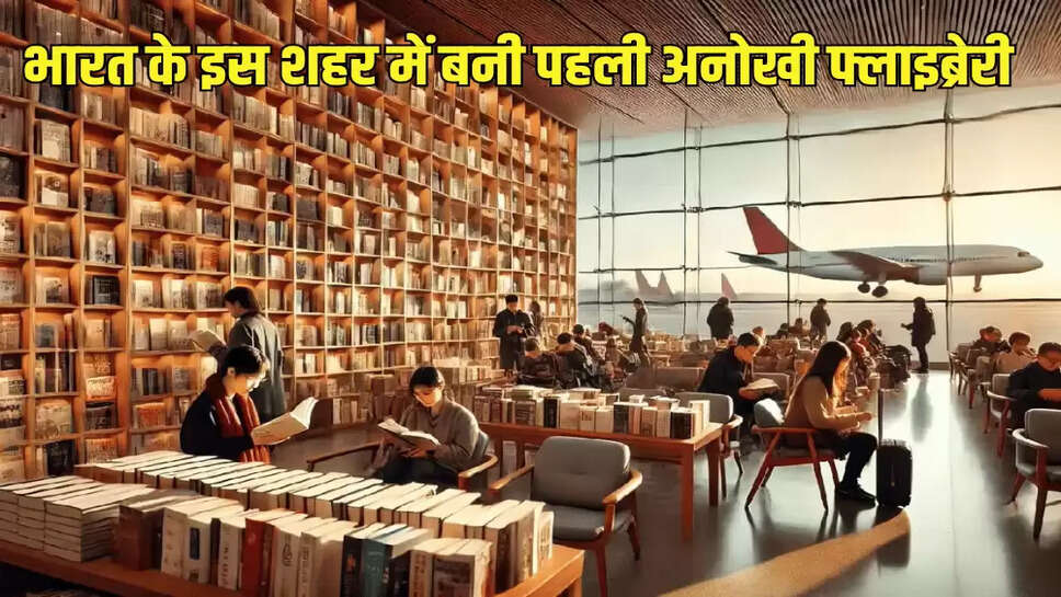 भारत के इस शहर में बनी पहली अनोखी फ्लाइब्रेरी