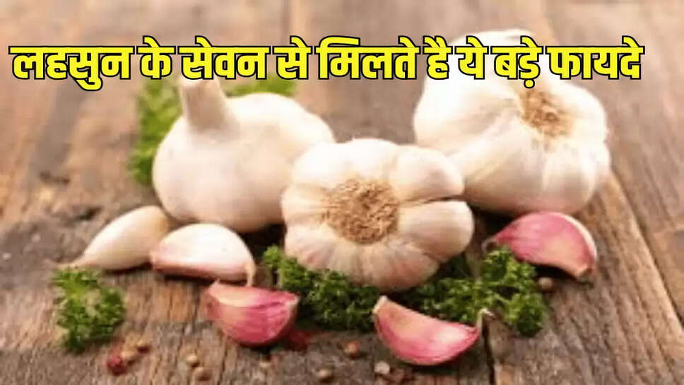 लहसुन के सेवन से मिलते है ये बड़े फायदे