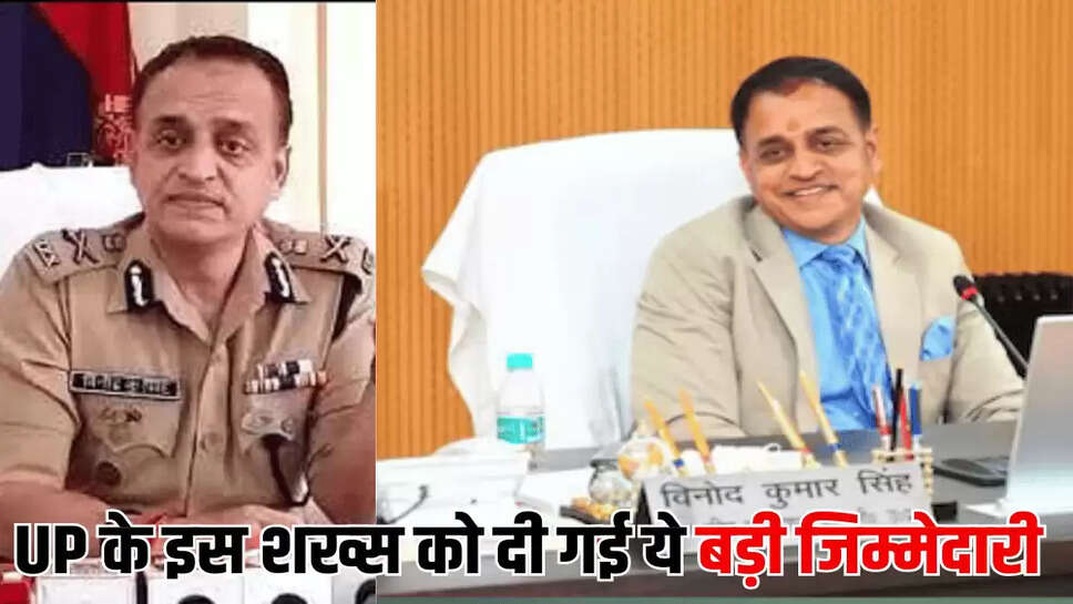 UP के इस शख्स को दी गई ये बड़ी जिम्मेदारी