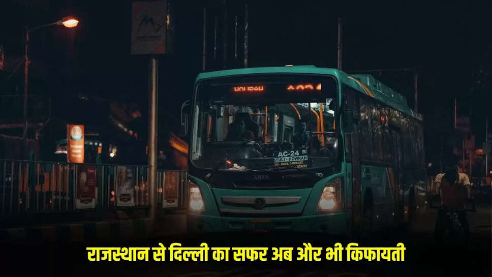 Jaipur To Delhi AC Bus
