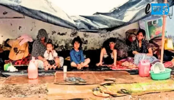 मंदसौर के मेला मैदान में भरा पानी,