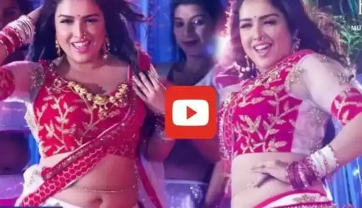 स्टेज पर आम्रपाली दुबे ने किया ऐसा 