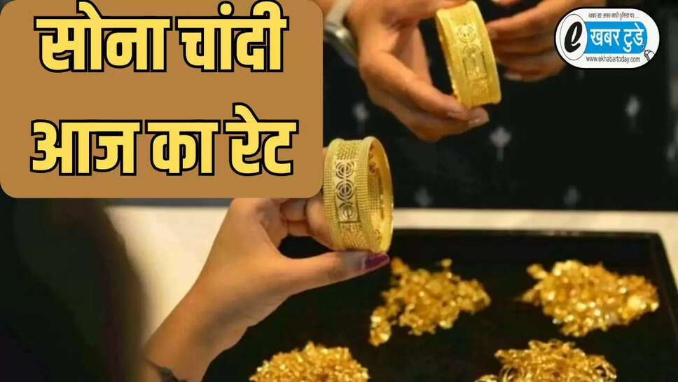 Today gold silver price 