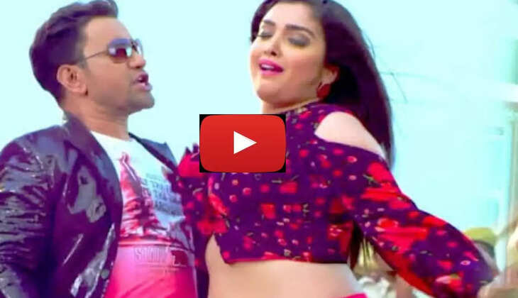 आम्रपाली दुबे के साथ निरहुआ 