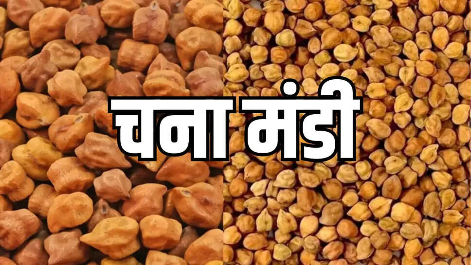 न्यूनतम समर्थन मूल्य से बिक रहा चना
