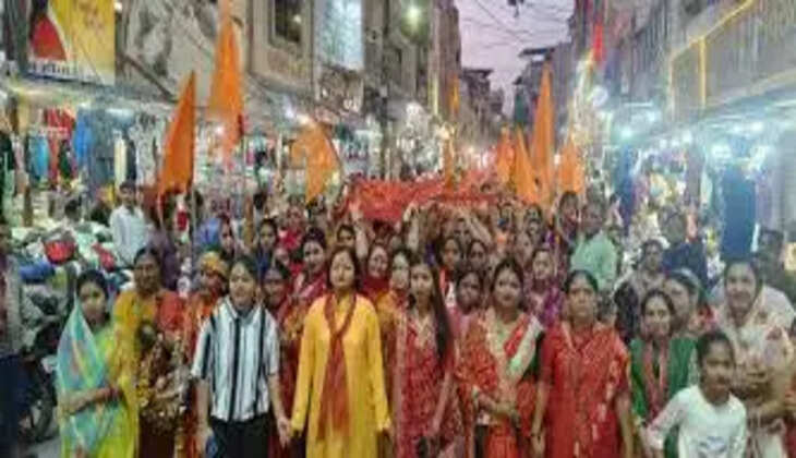  गढखंखई माता मंदिर पर