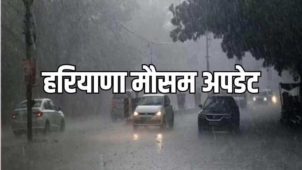 Heavy rain alert in Haryana 