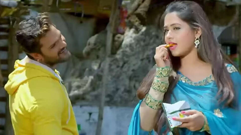 Kajal Raghwani in Bhojpuri song Dil Badtameez Ho Gayil 