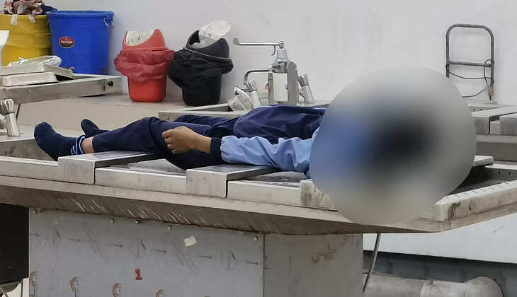 The body of a fifth-grade student 