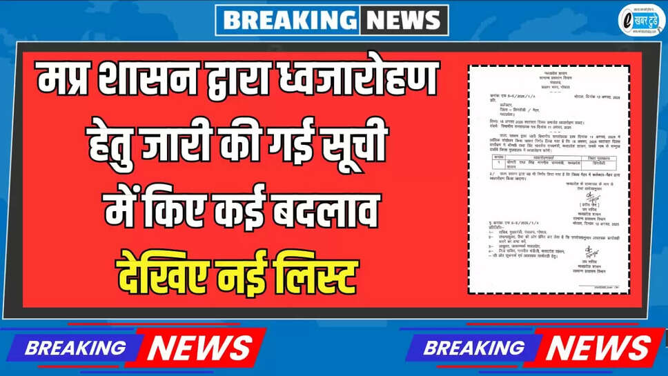 ध्वजारोहण कार्यक्रम