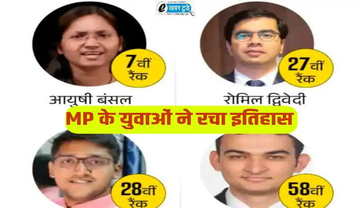 MP के युवाओं ने सिविल सर्विस परीक्षा में रचा इतिहास