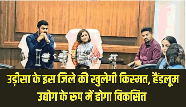 Orissa News : उड़ीसा के इस जिले की खुलेगी किस्मत, हैंडलूम उद्योग के रूप में होगा विकसित&nbsp;
