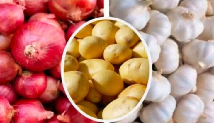 आलू ,प्याज, लहसुन,