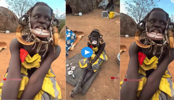 इस देश में लड़कियों के दांत तोड़ने के साथ होठों पर लटकाते हैं डिस्क